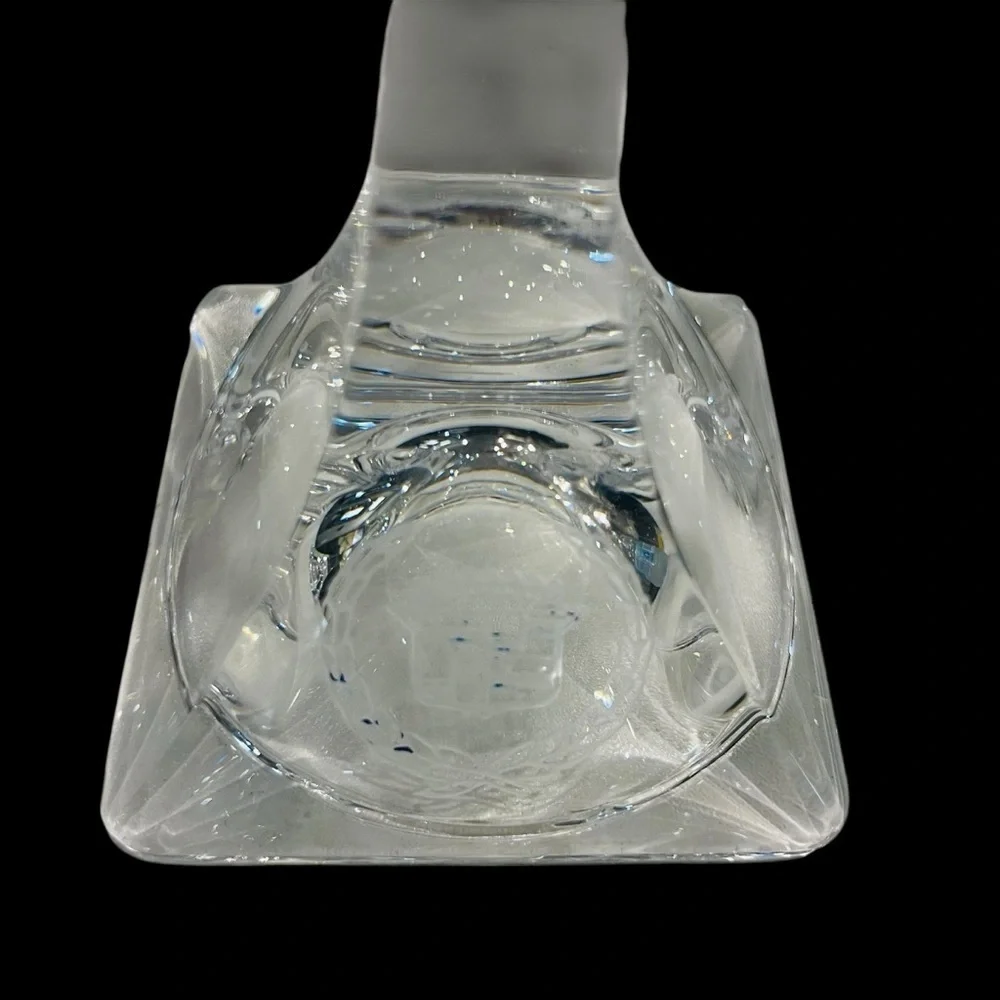 Set Of 2 Clear Crystal 